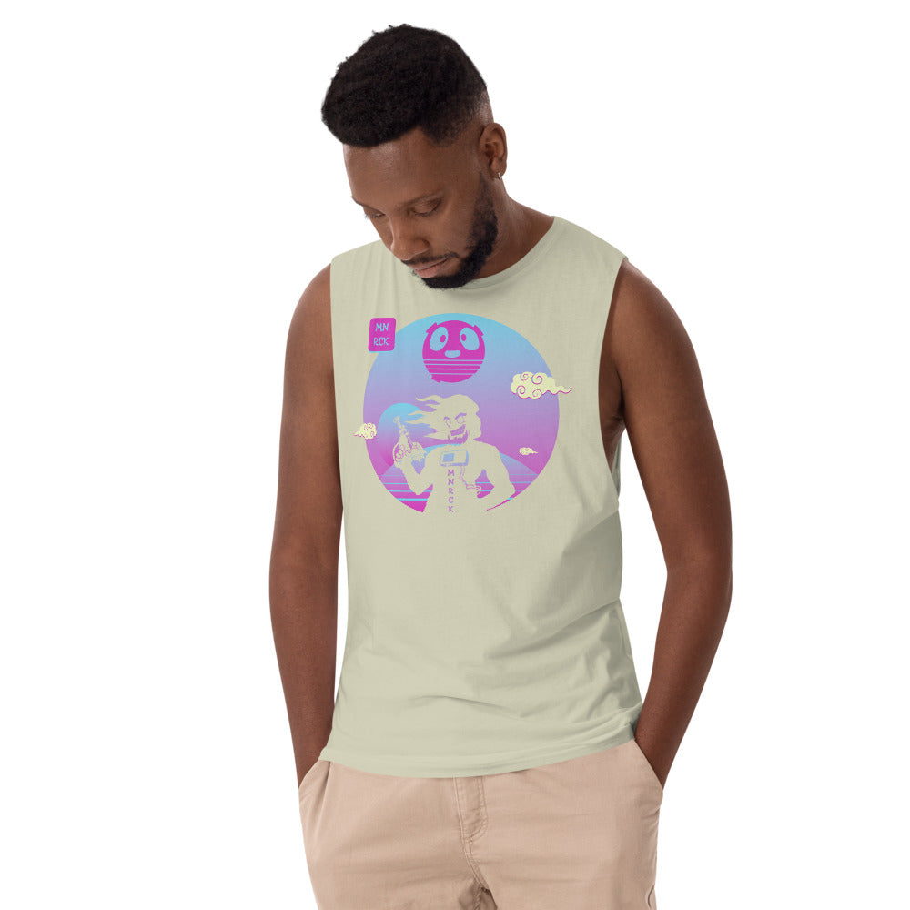 Moonrock Senpai Men’s Drop Arm Tank Top