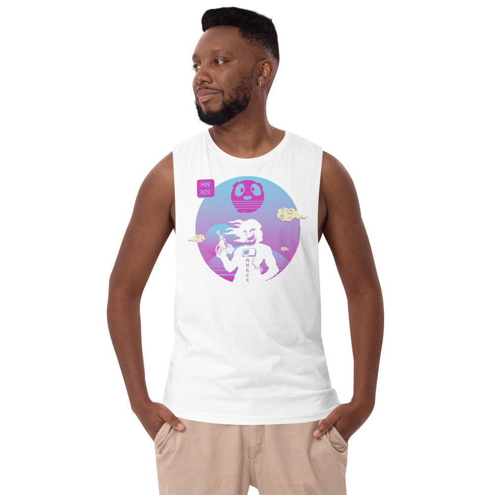 Moonrock Senpai Men’s Drop Arm Tank Top
