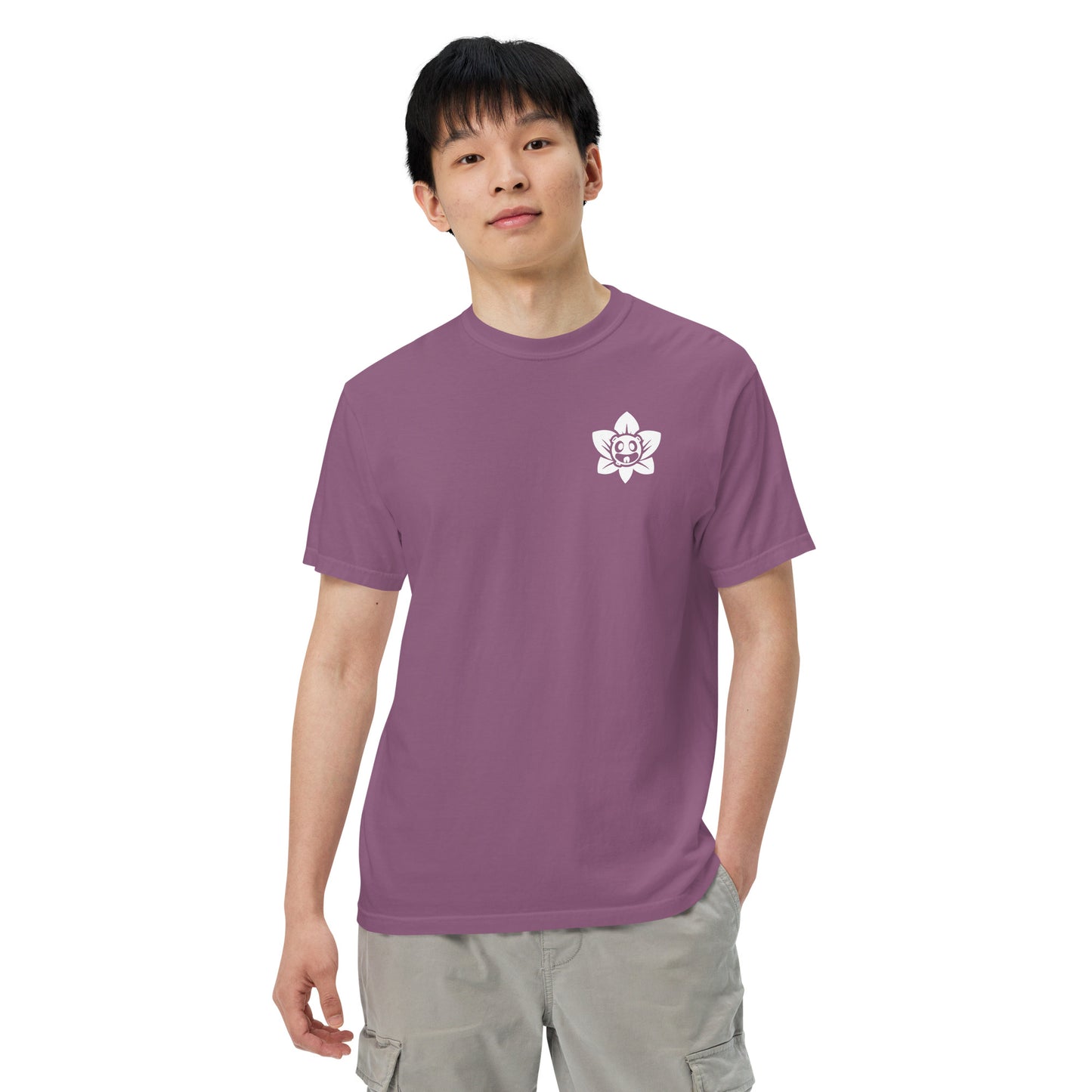 Moon Lotus Men’s Heavyweight T-shirt