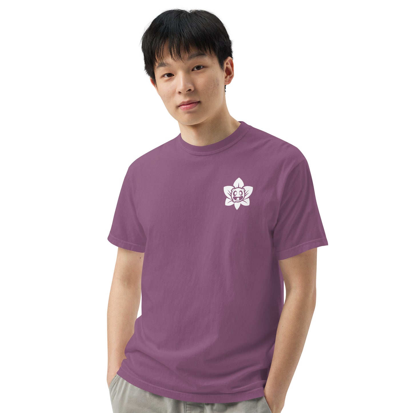 Moon Lotus Men’s Heavyweight T-shirt