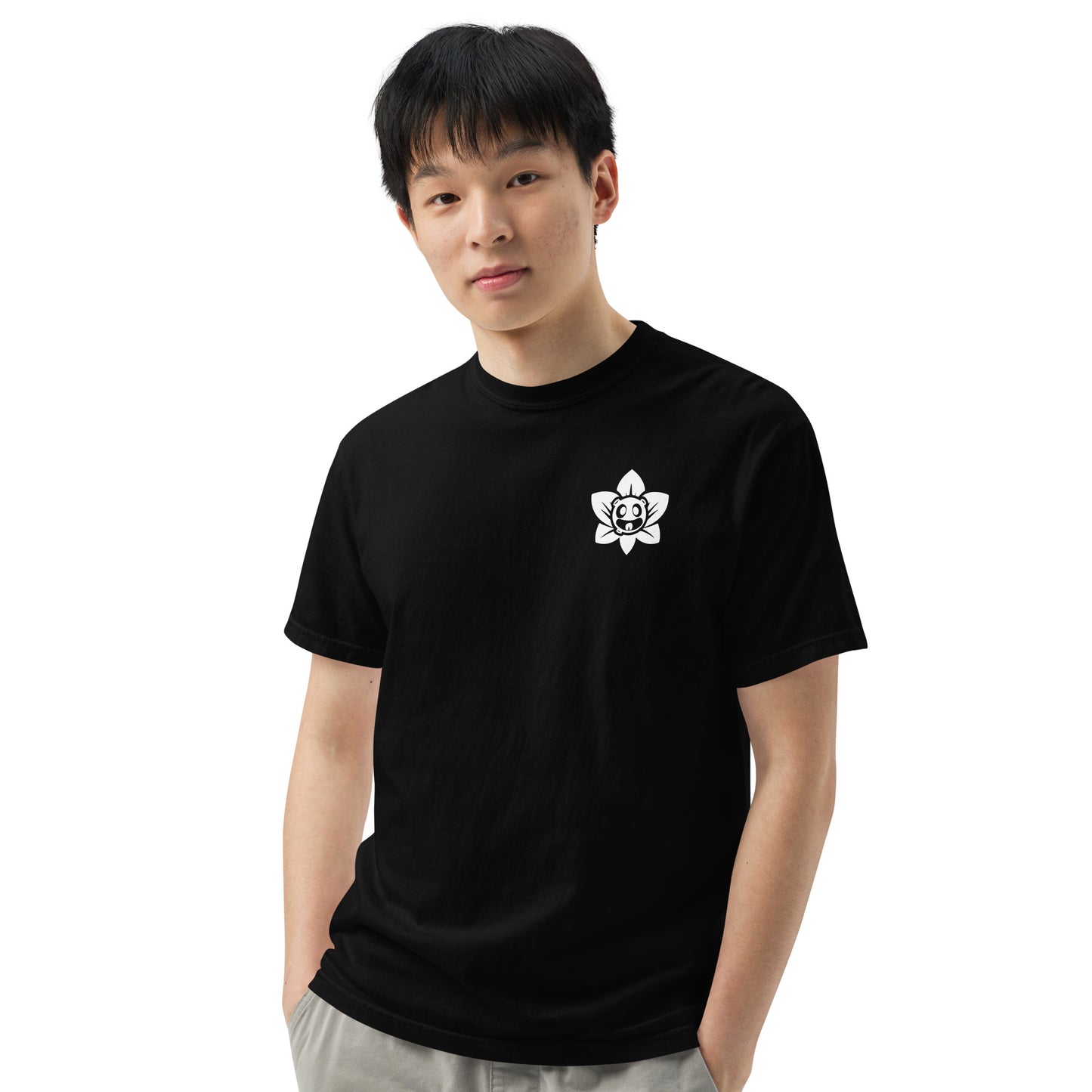 Moon Lotus Men’s Heavyweight T-shirt