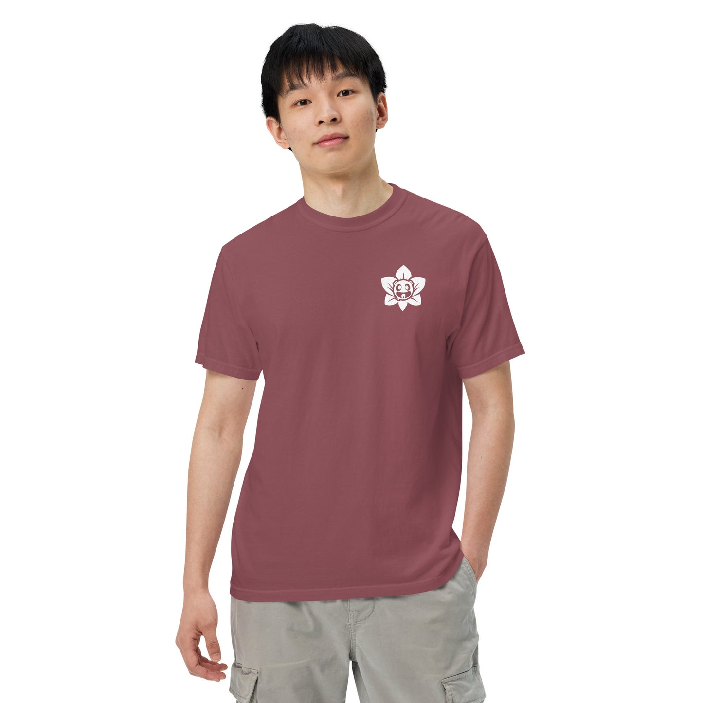 Moon Lotus Men’s Heavyweight T-shirt