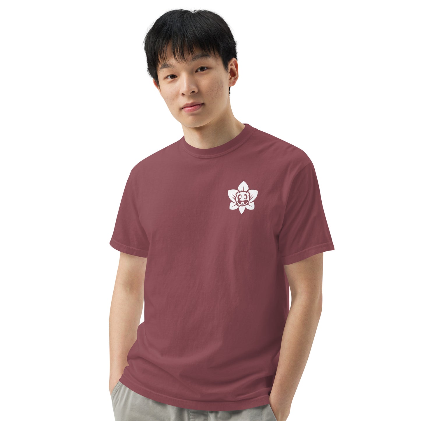 Moon Lotus Men’s Heavyweight T-shirt