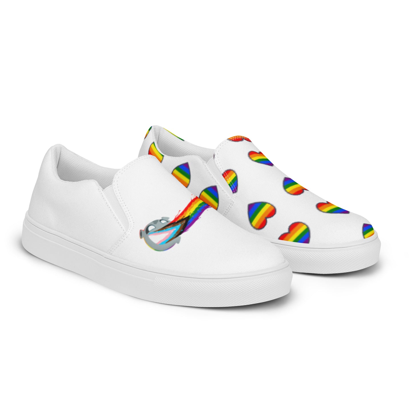 Pride Men’s Slip-on Canvas Shoes