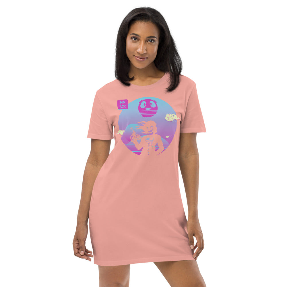 Moonrock Senpai Organic Cotton T-shirt Dress