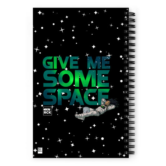 Abducted! Unlined Spiral notebook