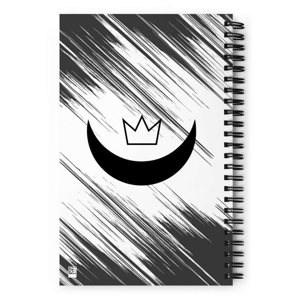 Axolotl About Death Unlined Spiral Notebook