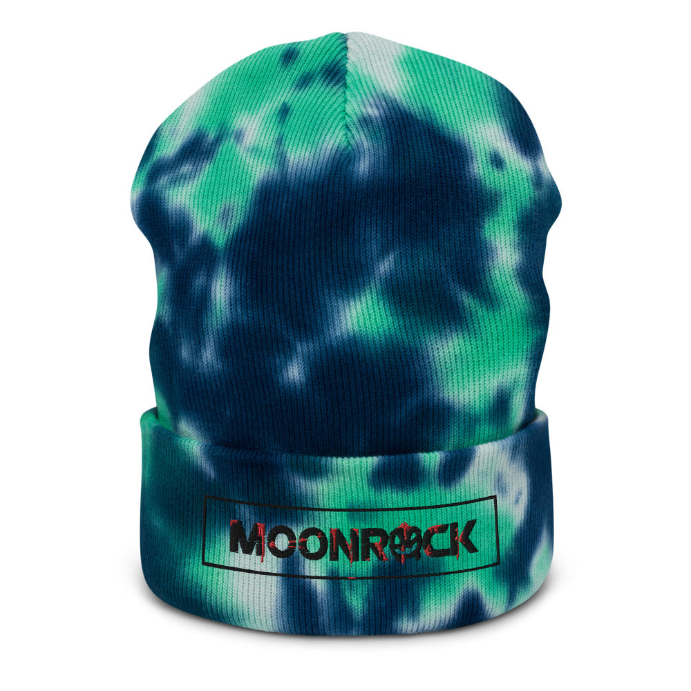 Moonrock Halloween Tie-dye Beanie