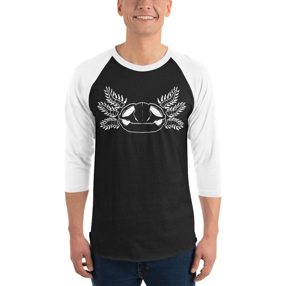 Axolotl about Death 3/4 Sleeve Unisex Tee