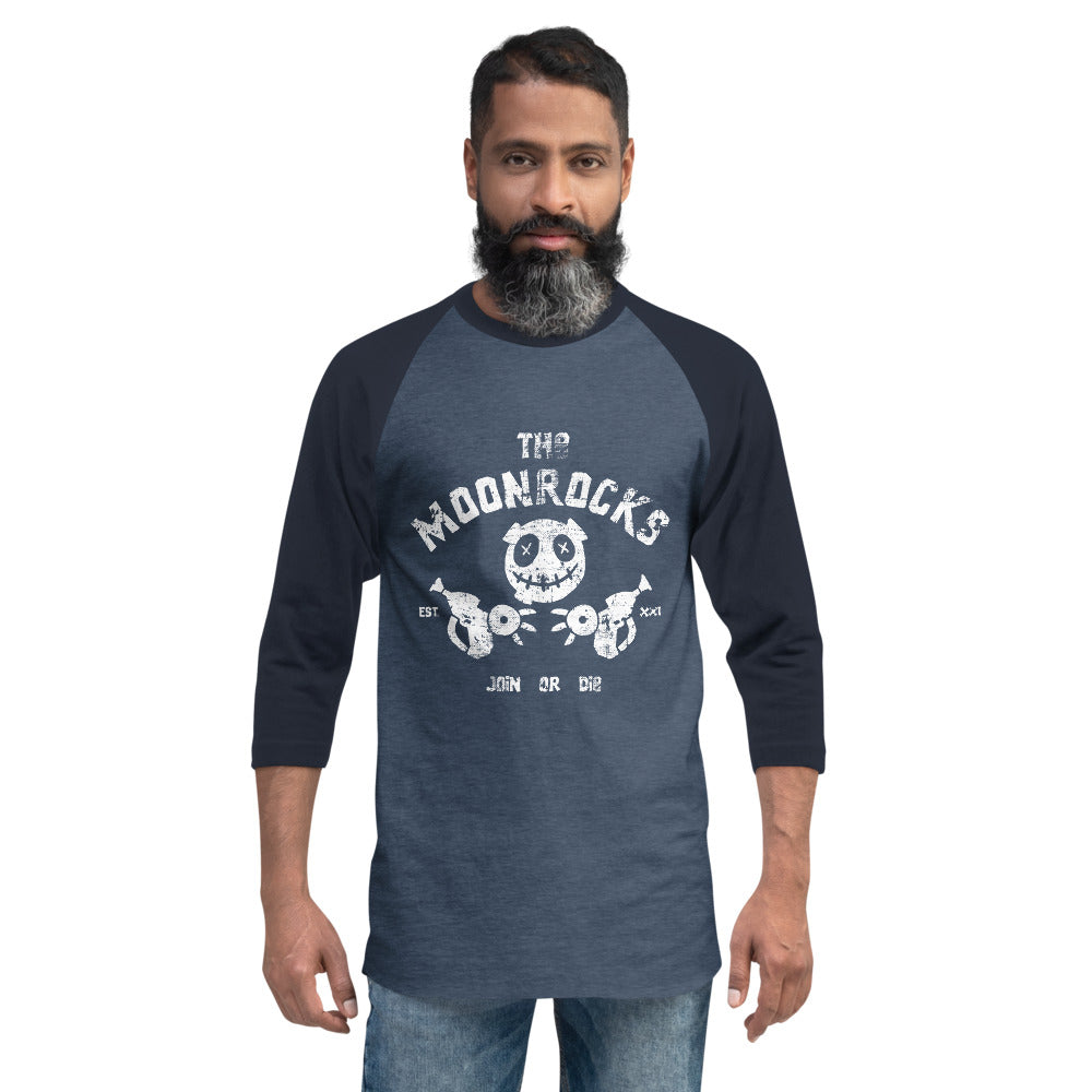 The Moonrocks 3/4 Sleeve Raglan Shirt