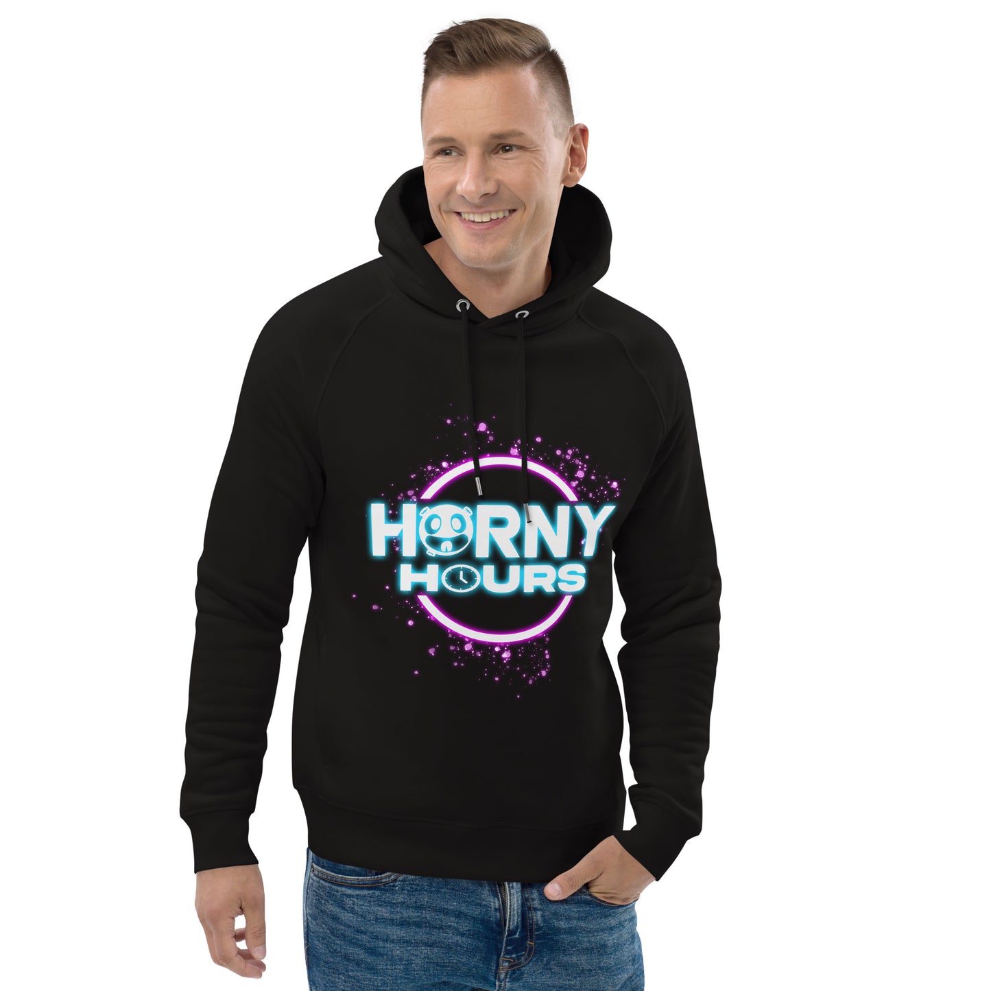 Horny Hours Unisex pullover hoodie