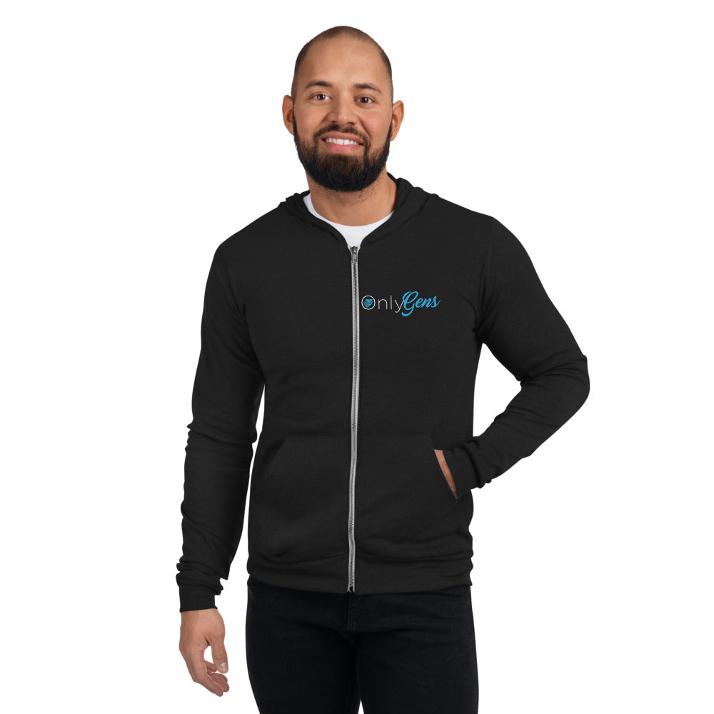 Only Gens Unisex Zip Hoodie