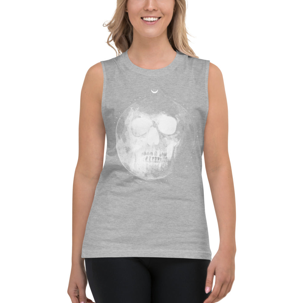 Death Moon Unisex Muscle Shirt