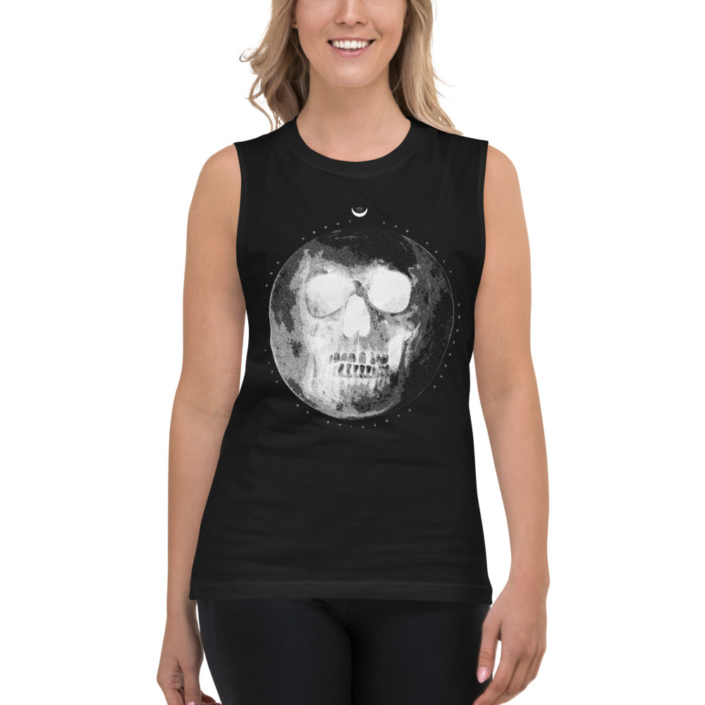 Death Moon Unisex Muscle Shirt