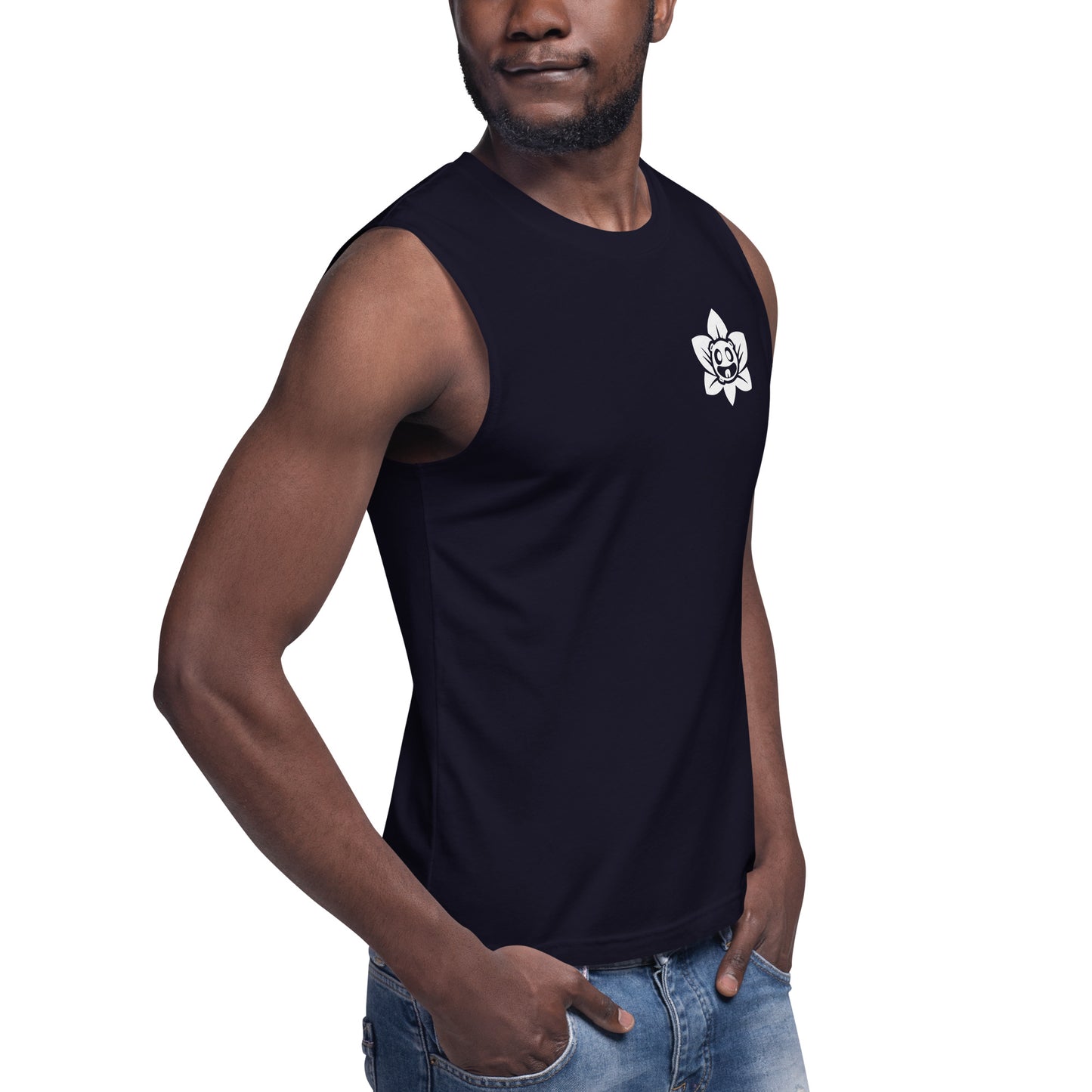 Moon Lotus Unisex Muscle Shirt