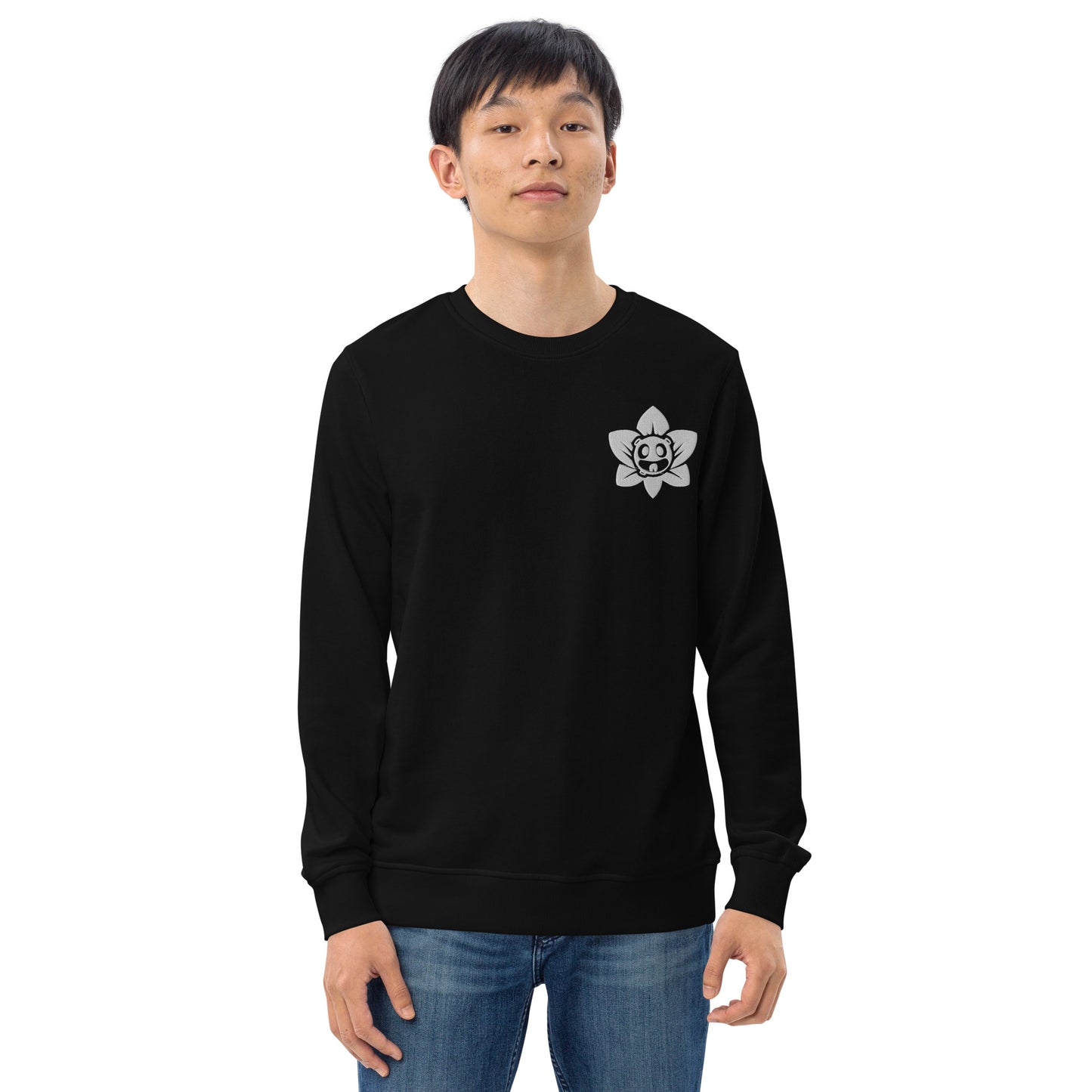 Moon Lotus Unisex Organic Sweatshirt