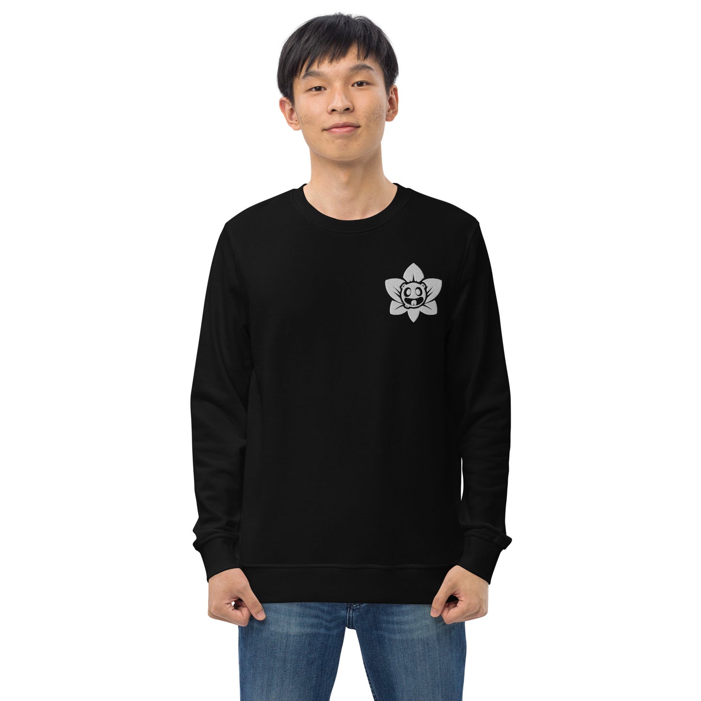 Moon Lotus Unisex Organic Sweatshirt