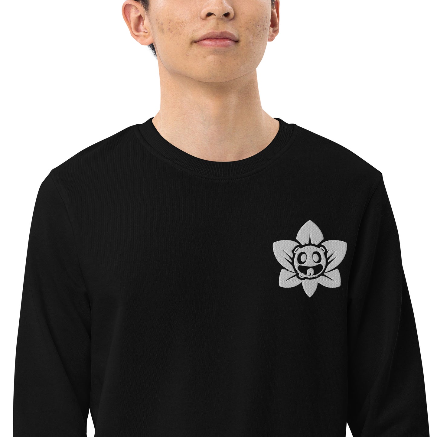 Moon Lotus Unisex Organic Sweatshirt