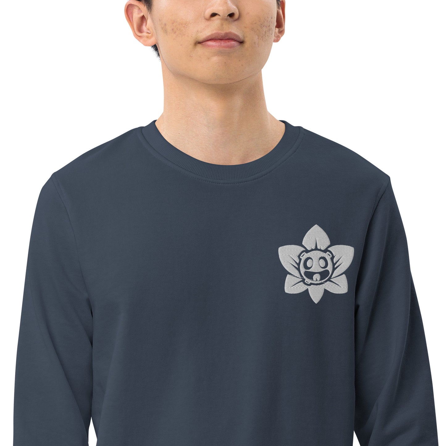 Moon Lotus Unisex Organic Sweatshirt