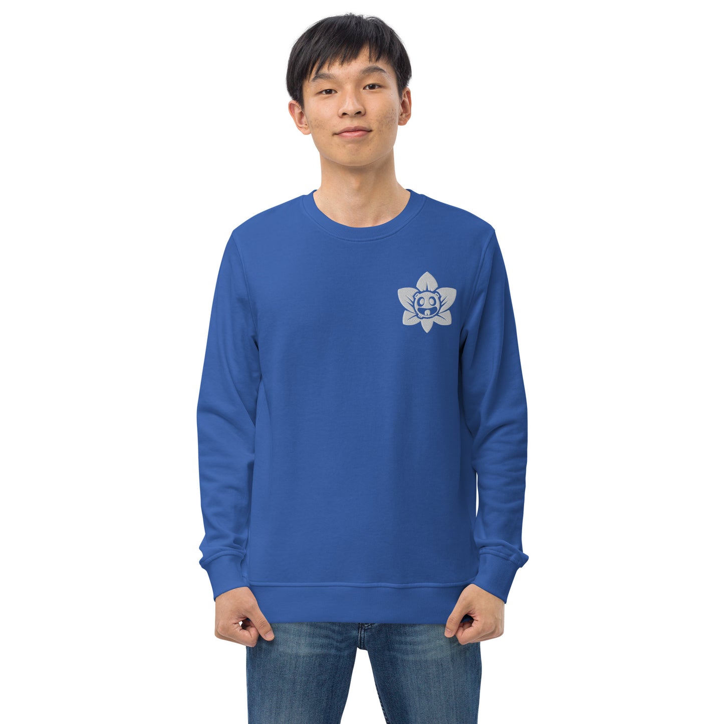 Moon Lotus Unisex Organic Sweatshirt