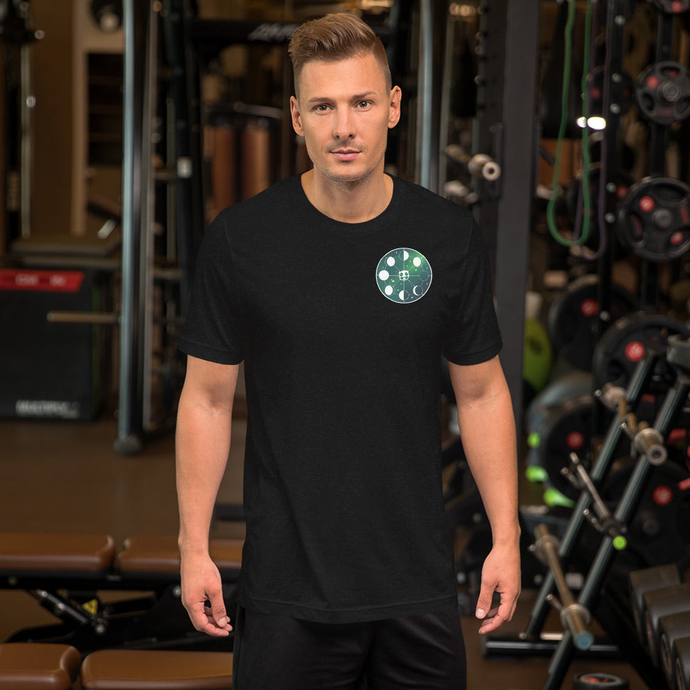 Circle Phases Short-Sleeve Unisex T-Shirt