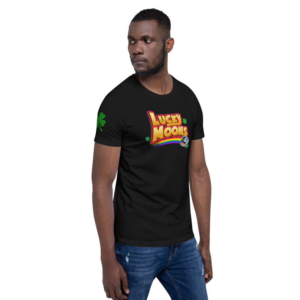 Lucky Moons Short-Sleeve Unisex T-Shirt