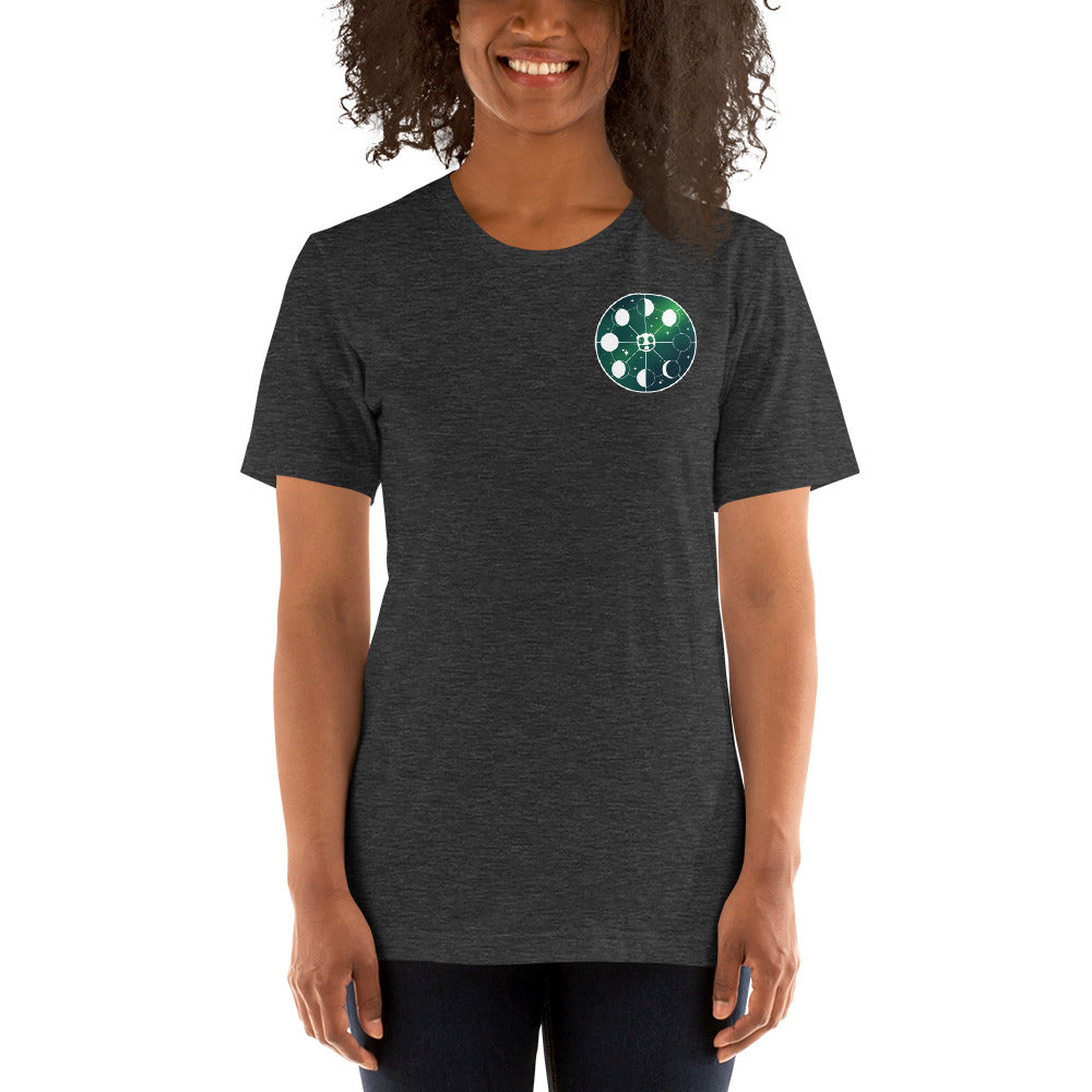 Circle Phases Short-Sleeve Unisex T-Shirt