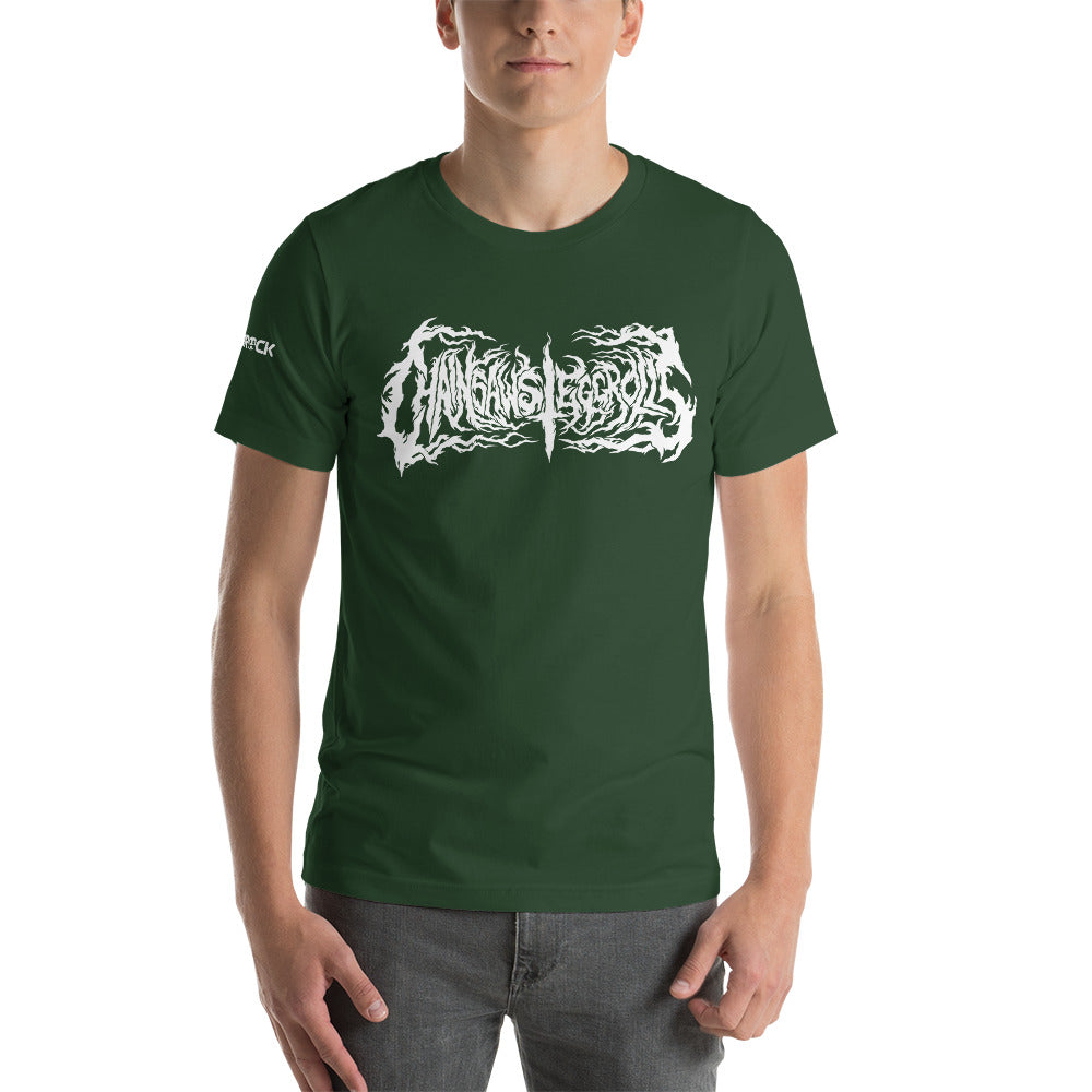 Chainsaws & Eggrolls Short-Sleeve Unisex T-Shirt