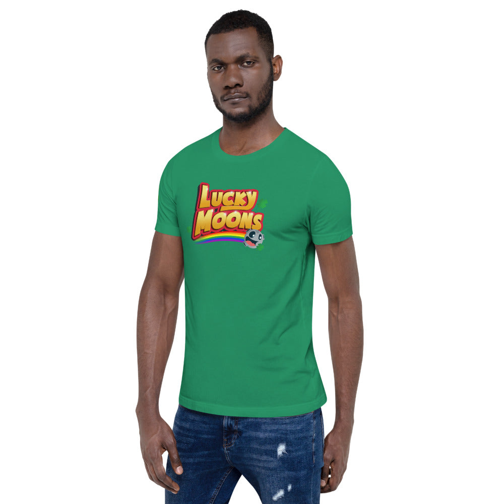 Lucky Moons Short-Sleeve Unisex T-Shirt
