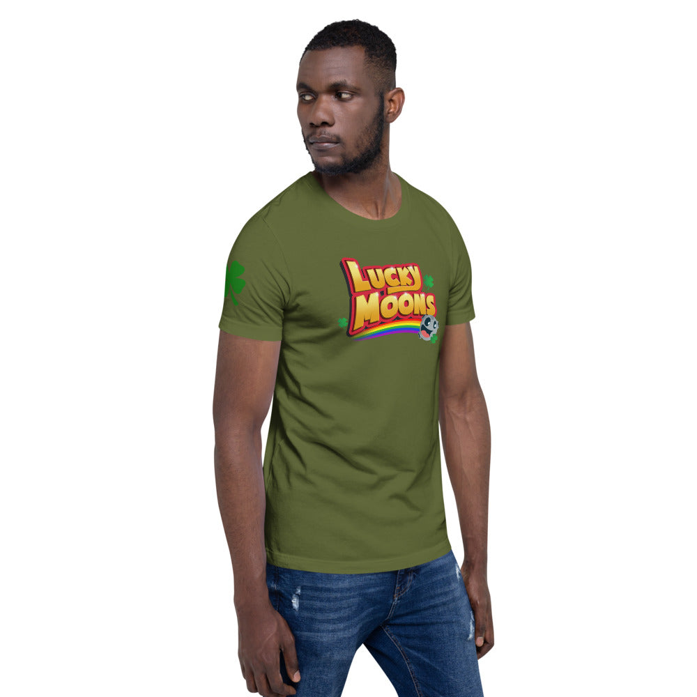 Lucky Moons Short-Sleeve Unisex T-Shirt