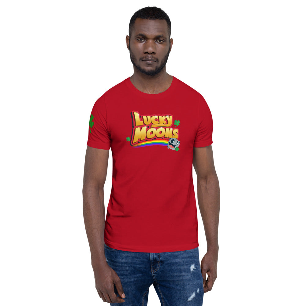 Lucky Moons Short-Sleeve Unisex T-Shirt
