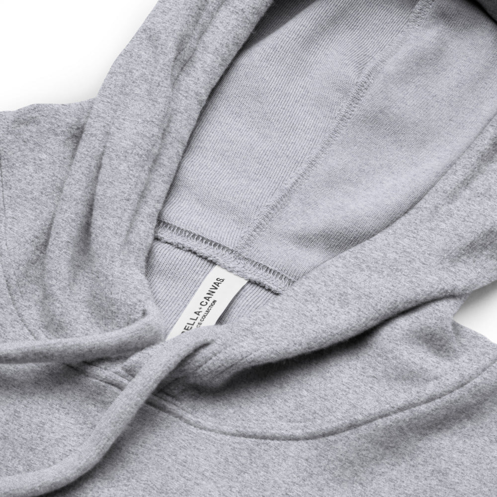 Moonrock Embroidered Unisex Sueded Fleece Hoodie