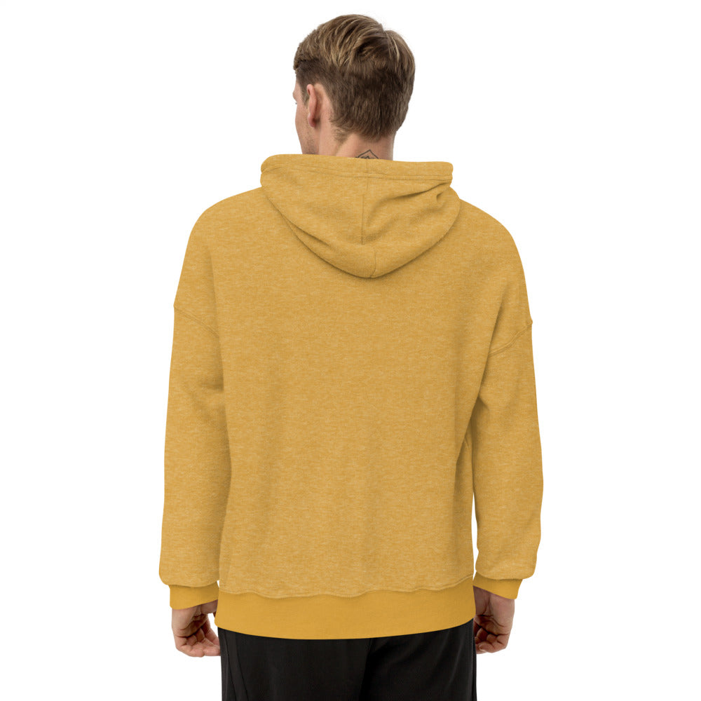 Moonrock Embroidered Unisex Sueded Fleece Hoodie