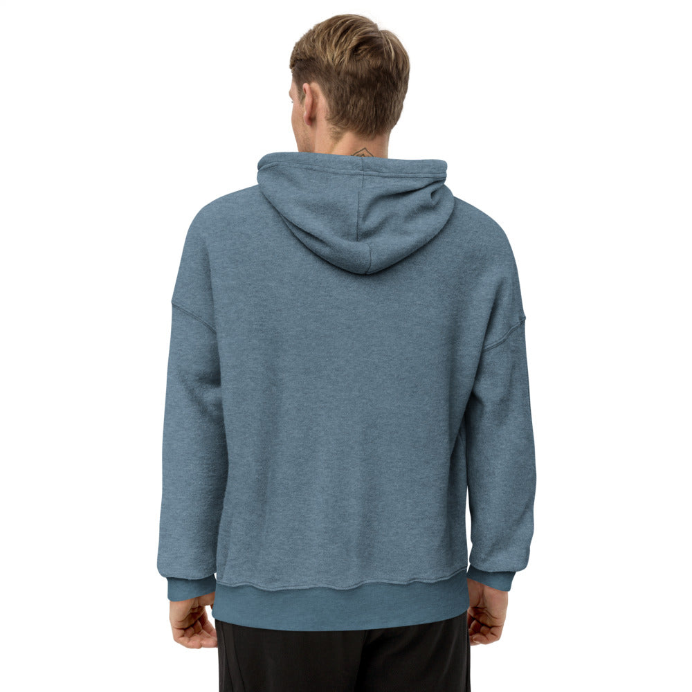 Moonrock Embroidered Unisex Sueded Fleece Hoodie