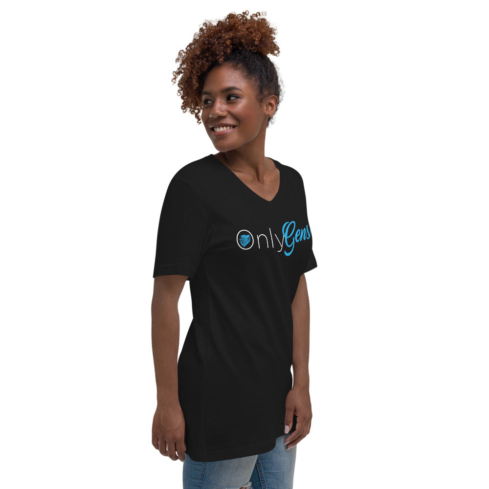 Only Gens Unisex Short Sleeve V-Neck T-Shirt