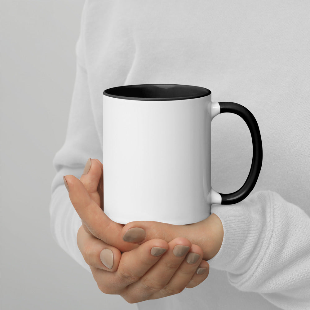 Crazy Rock Mug with Color Inside