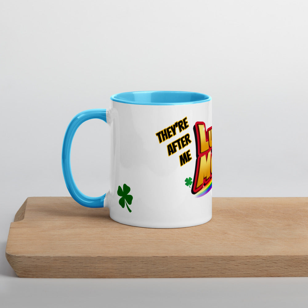 Lucky Moons Mug with Color Inside