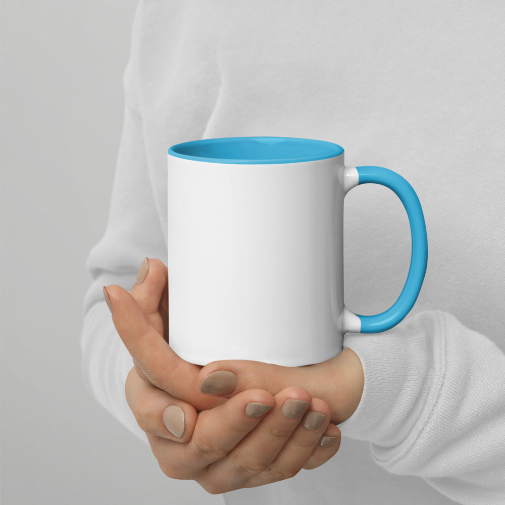 Crazy Rock Mug with Color Inside
