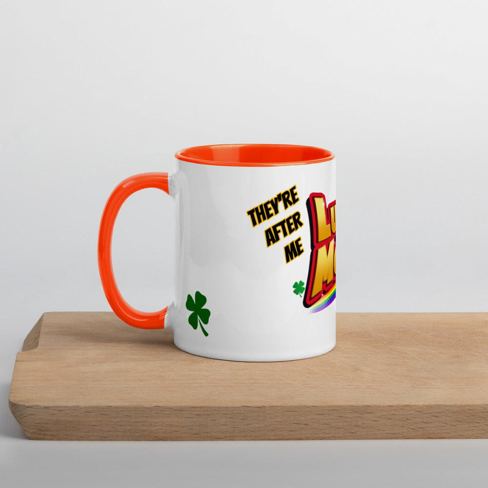 Lucky Moons Mug with Color Inside