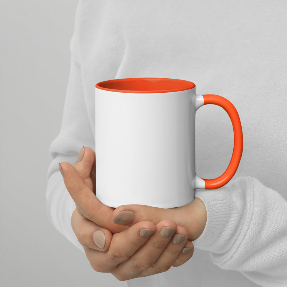 Crazy Rock Mug with Color Inside