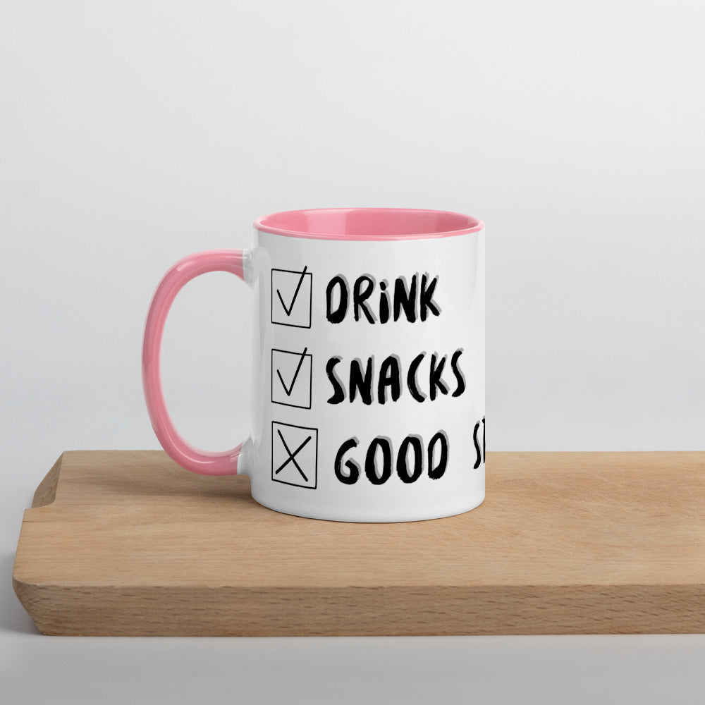 Checklist Mug with Color Inside