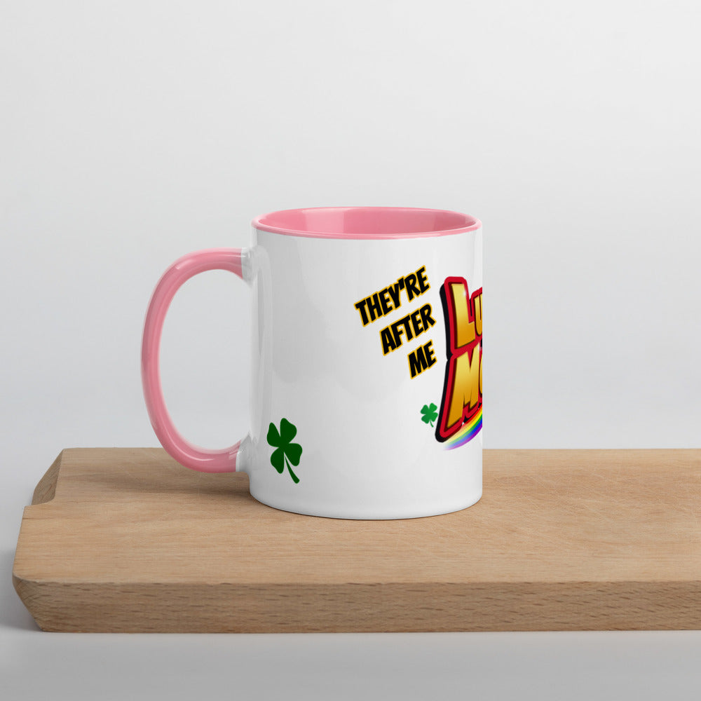 Lucky Moons Mug with Color Inside