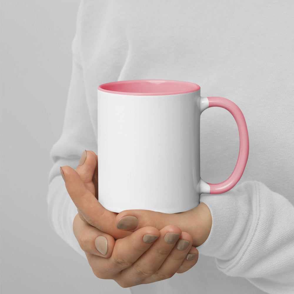 Crazy Rock Mug with Color Inside