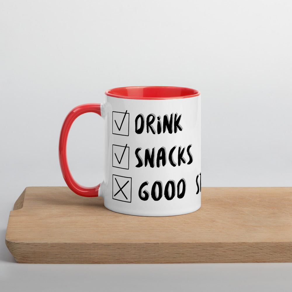 Checklist Mug with Color Inside