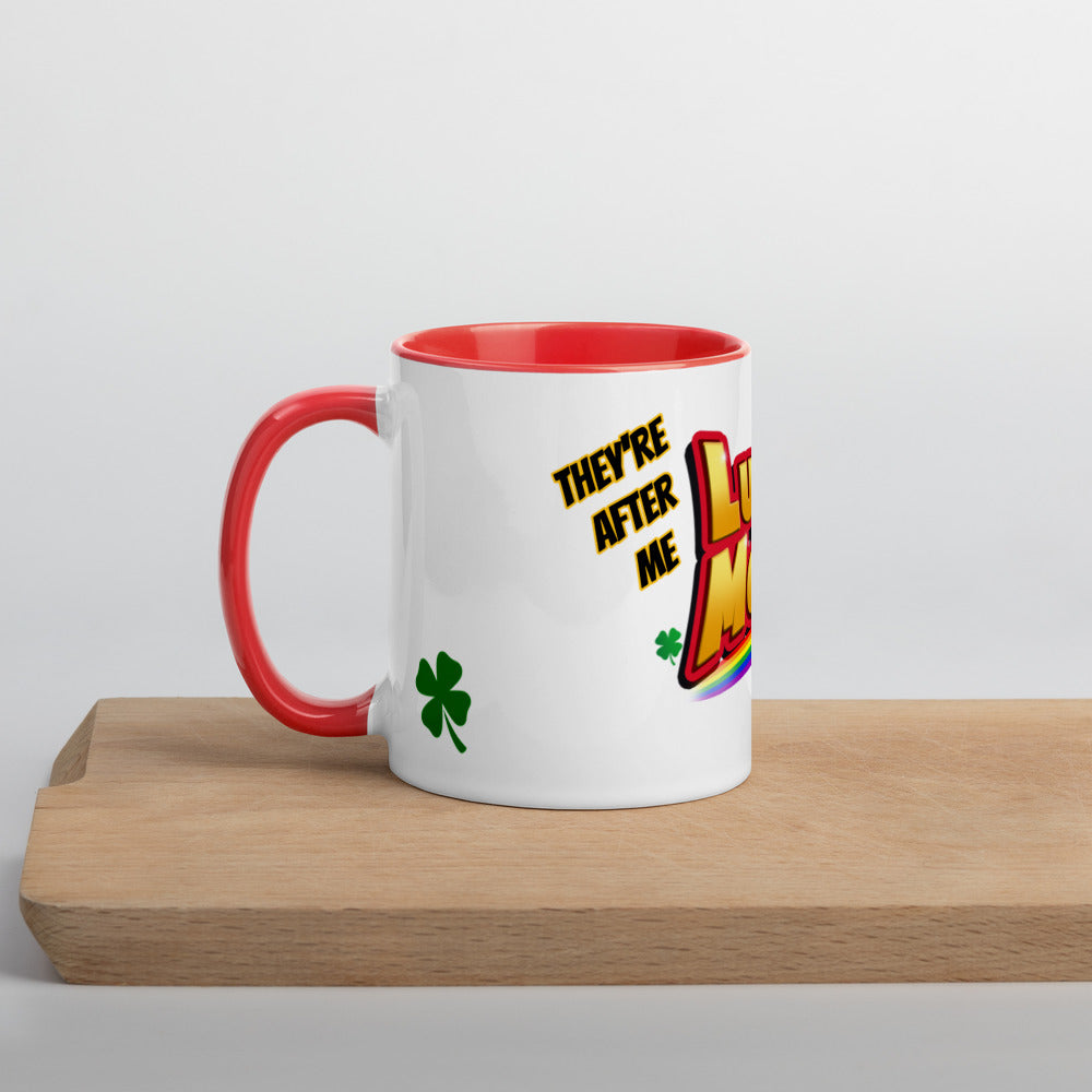 Lucky Moons Mug with Color Inside