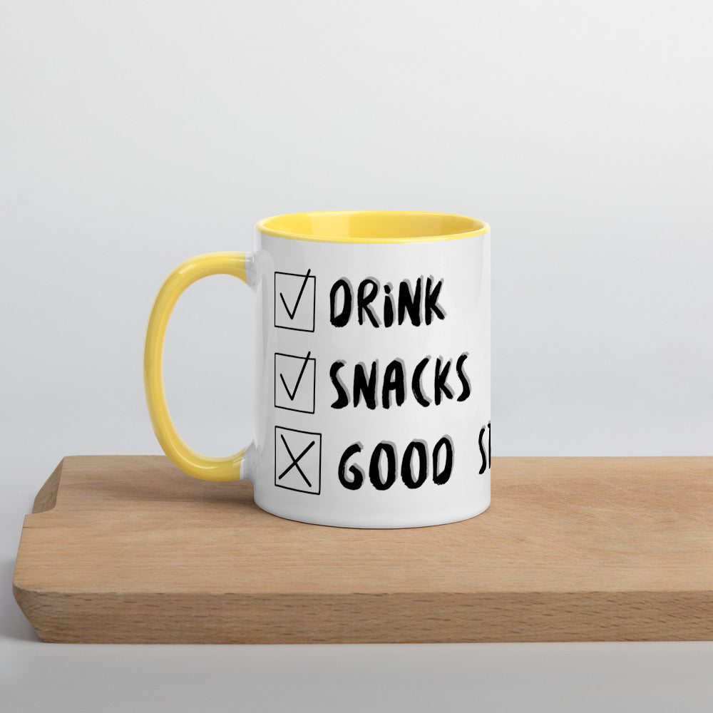 Checklist Mug with Color Inside