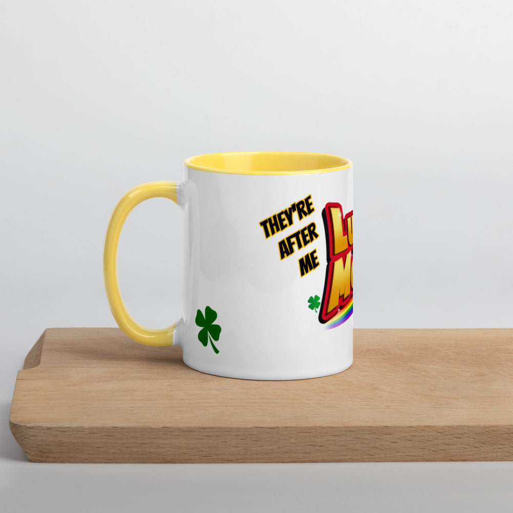 Lucky Moons Mug with Color Inside
