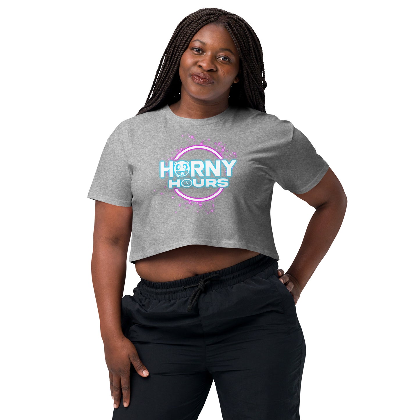 Horny Hours Women’s crop top