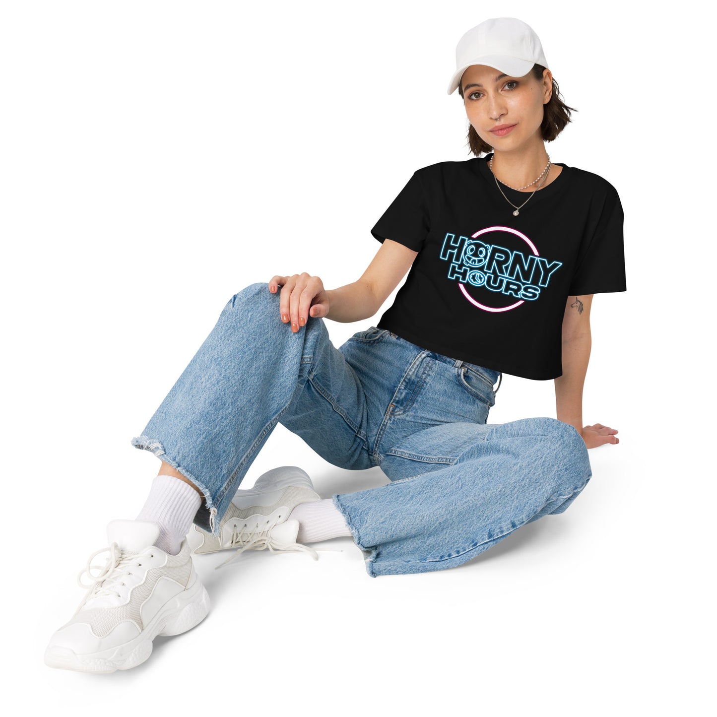 Horny Hours Women’s crop top
