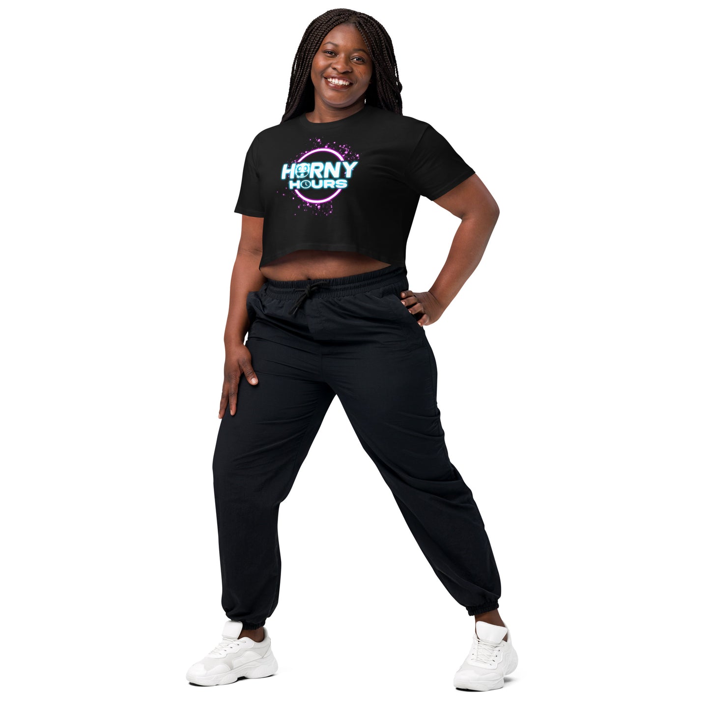 Horny Hours Women’s crop top